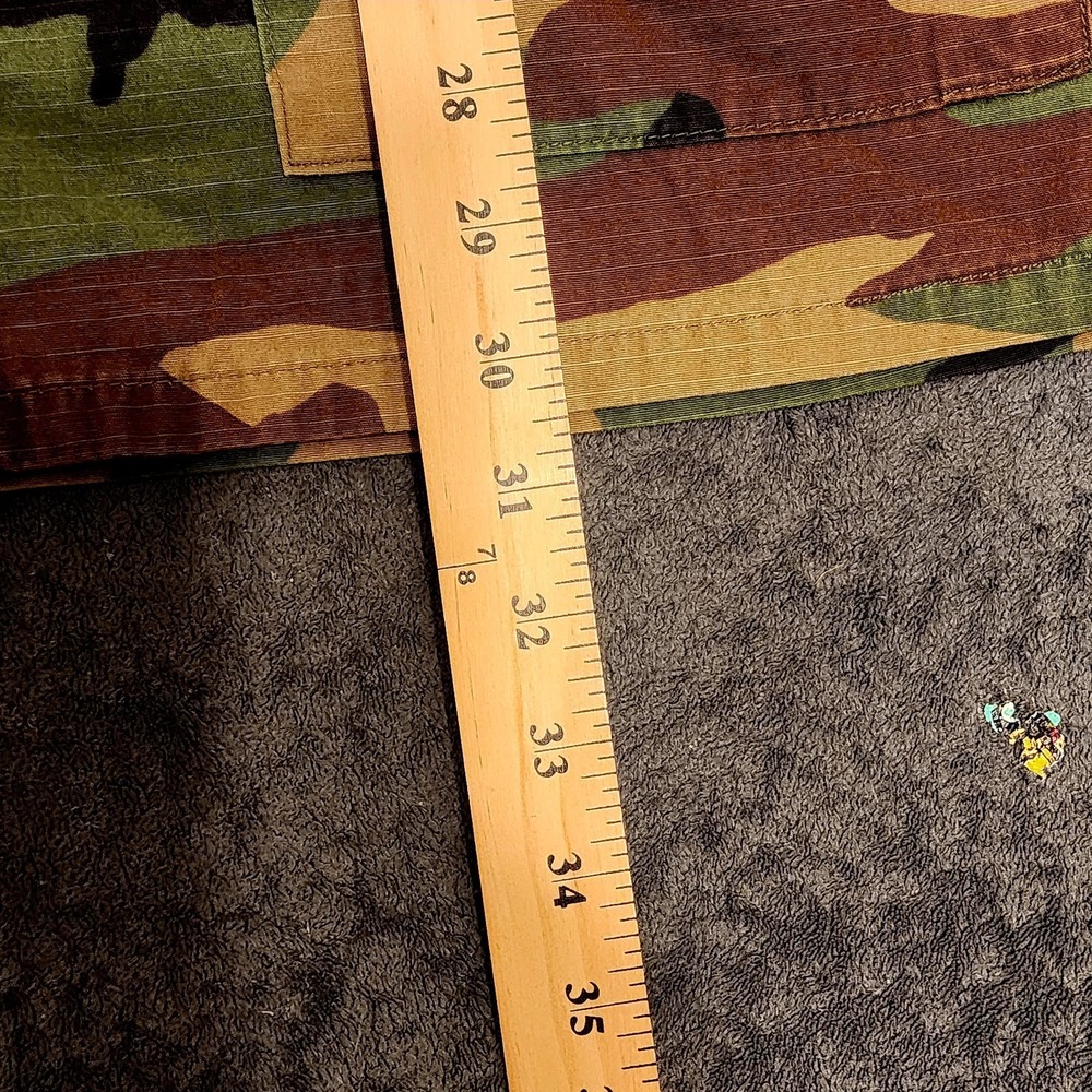 Camouflage BDU Field Jacket/Shirt XL Long NATO 8415-01-390-8552 - Picture 5 of 6